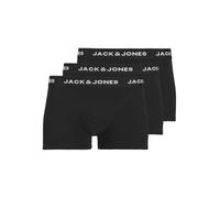 Jack & Jones Boxer Jacanthony Trunks Confezione da 3 Nero/Bianco L
