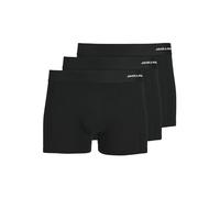 JACK & JONES Boxer nero / bianco, Taglia XL