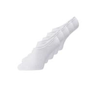 JACK & JONES Jacbasic Multi Short Sock 5 Pack Noos Calze, Bianco (White Detail: White & White & White & White), Taglia Unica (Pacco da 5) Uomo