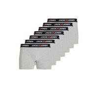 JACK & JONES Jaccorp Old Logo Trunks 7 Pack, Chiaro Grigio Melange, x_l (Pacco da 7) Uomo