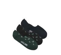 JACK & JONES Jacdenim Dog Multi Short Sock 3 Pack, Navy Scuro, Taglia Unica (Pacco da 3) Uomo