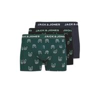 JACK & JONES Jacdenim Dog Trunks - Confezione da 3 Pezzi, Navy Scuro, x_l