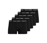 Jack & Jones Boxer Jachuey – Pacco da 5, Nero, Taglia M (Uomo)