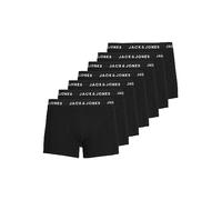 JACK & JONES Jachuey Trunks 7 Pack Boxer, Nero, XX-Large (Pacco da 7) Uomo
