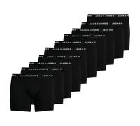 JACK&JONES JACHUEY TRUNKS PLUS 10er Cotone/Elastan Nero 2XL 3XL 4XL 5XL 6XL 7XL