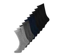 Set di 10 paia di calzini lunghi da uomo Jack&Jones Jacjens r. OS 12125756 Grigio 39-43