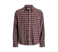 JACK & JONES JACK & JONES Long Sleeve Check Flannel Shirt xlarge Viola