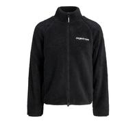 JACK & JONES Jacket Jcounion-Giacca Teddy, Nero, x_s Uomo
