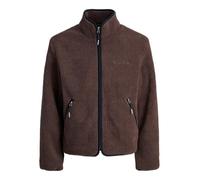 JACK & JONES Jacket Jornorrebro-Giacca Teddy Pls, Mogano Profondo, 3X_l Uomo