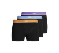 JACK & JONES Jackonga Solid Trunks 3 Boxer a Pantaloncino, Lavanda Profonda, Confezione: Nero, M Uomo