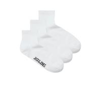 JACK & JONES Jacleon-Calze da Tennis Corte, Confezione da 3 (Pacco da 3) Uomo