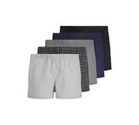 JACK & JONES Jacmilano Woven Boxers 5 Pack Pls SN, Oliva impolverato, 6XL (Pacco da 5) Uomo