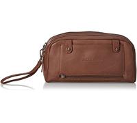 JACK & JONES Jacniall-Borsa per WC in Pelle, Uomo, Cognac, Einheitsgröße