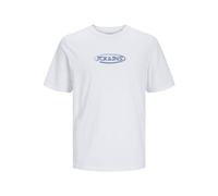 JACK & JONES JACOLIVER SS Tee, Bianco, S