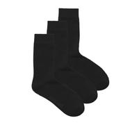 JACK & JONES Jacordinary Socks 3 Pack, Nero, Taglia unica