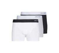 JACK & JONES Jacsense Bamboo Trunks 3 Pack SN, Bianco, x_l (Pacco da 3) Uomo