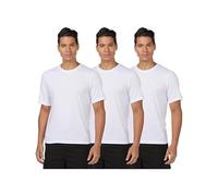 JACK & JONES JACUNDER TEE CREW NECK 3 PACK NOOS, T-Shirt Uomo, Bianco (White), L