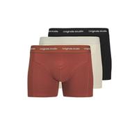 JACK & JONES Jacvesterbro Solid Trunks 3 Pack N Pls, Arabian Spice, 4XL (Pacco da 3) Uomo