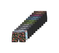JACK & JONES Jacwatermelon Trunks 12 Pack, Nero, x_l (Pacco da 12) Uomo