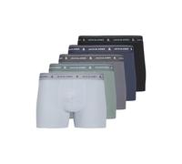 JACK & JONES Jacwyatt Solid Trunks 5 Pack, Stormy Sea, x_l (Pacco da 5) Uomo