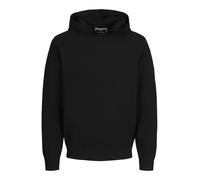Jack&Jones Jcoaero - Felpa con Cappuccio, Nero, XL