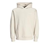 Jack&Jones Jcoaero Print Sweat Hood Noos, Raggio di Luna, M