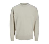 JACK & JONES Jcocollective Knit Crew Neck Maglione Lavorato a Maglia, Raggio di Luna, S Uomo