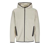 Jack & Jones Fusion Full Zip Sweatshirt Beige M Uomo