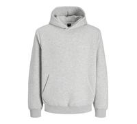 JACK & JONES Jcofusion Scuba Sweat Hood Noos, Chiaro Grigio Melange, S Uomo