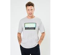 Jack & Jones - JCOLOGAN SUMMER PRINT TEE CREW NECK FST Blu - Abbigliamento L Blu