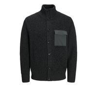 Jack&Jones JCOMACE Knit Cardigan SMU, Urban Chic/Dettagli: Nero, S