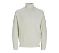 JACK & JONES Jcomason Knit Roll Neck Maglione Lavorato a Maglia, Cloud Dancer/Dettagli: Cyclo 002, M Uomo
