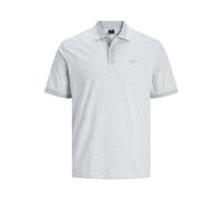 JACK & JONES JCOMELANGE - Polo in Jersey SS, High-RIS/Dettaglio: Bianco Melange, M