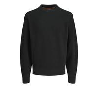 Jack&Jones Jcooutdoor Knit Mock Neck SN, Nero, S