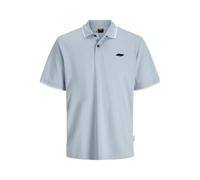 Jack & Jones Jcopacer - Polo Jacquard S, Blu Subdued, S