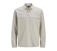 JACK & JONES Jcopacer Polo LS, Raggio di Luna, S Uomo