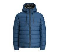 JACK & JONES Jcopoint Pu Puffer Jacket BF, Titanio, L Uomo