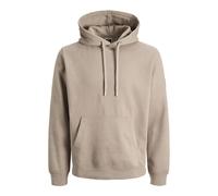 JACK & JONES Jcopoint Sweat Badge Hood BF, Desert Tortora, M Uomo