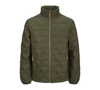 JACK & JONES JCOSONIC Stand Collar Jacket SN - Giacca trapuntata da uomo, modello Forest Night, S, notte foresta, S