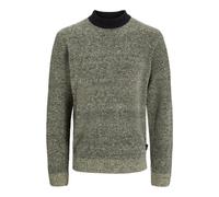 JACK & JONES Jcospace Knit Mock Neck SN Maglione Lavorato a Maglia, Tidal Foam/Modello: w. Black Neps, XXL Uomo