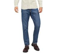 Jack&Jones Jeans Chris relaxed fit con vita alta, coscia, ginocchio e apertura gamba rilassati per un maggiore comfort e un look fluido e disinvolto Blu Blu denim 32W / 32L