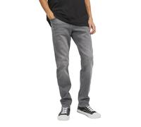 JACK & JONES - Jeans da uomo aderenti Plus Size JJIMIKE Jjoriginal SQ 270 NOOS PLS a forma affusolata, Grigio chiaro, W30 / L32
