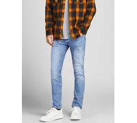 Jack & Jones Jeans Jjglenn Original MF 030 Slim Fit Blue Denim da Uomo 33-32 Blu
