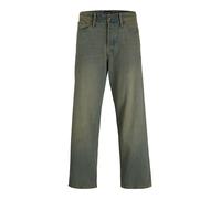 Jack & Jones Alex pantaloni baggy grigio tenue-Blu W32 L34