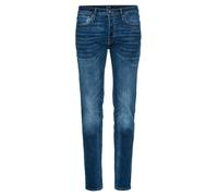 Jack & Jones - Tim - Jeans dritti lavaggio scuro sbiadito-Blu W29 L30