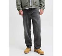 Jack & Jones - Jeans larghi color sabbia nera-Nero W32 L32