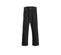 Jack & Jones - Jeans rigidi a gamba larga neri-Nero W31 L30