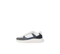 JACK & JONES, Jfwaspire Pu Runner Noos Uomo, Bianco, 41 EU
