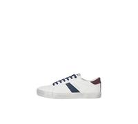 JACK & JONES, Jfwaxel Pu Sneaker Uomo, Bianco, 41 EU
