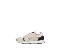 JACK & JONES Jfwbeech Pu Combo Sneaker da Uomo, Moonbeam, 43 EU, Raggio di Luna, 43 EU